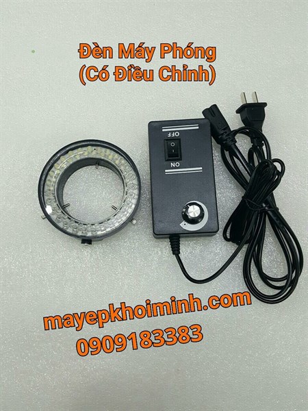 Đèn máy phóng Adapter ĐEN (có điều chỉnh)