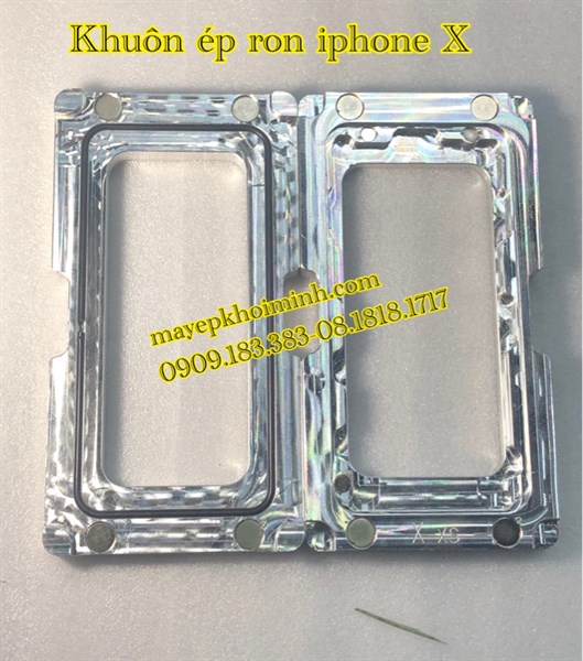Khuôn Ép Ron IPhone X(Nhôm Nam Châm)